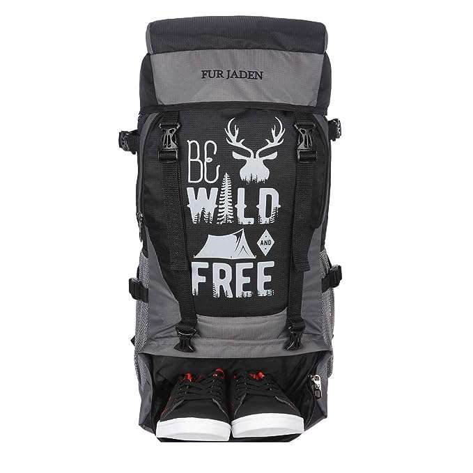 Travel Backpack Bag for Trekking and Hiking With Shoe Compartment